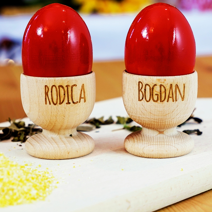 Huevera personalizada para parejas