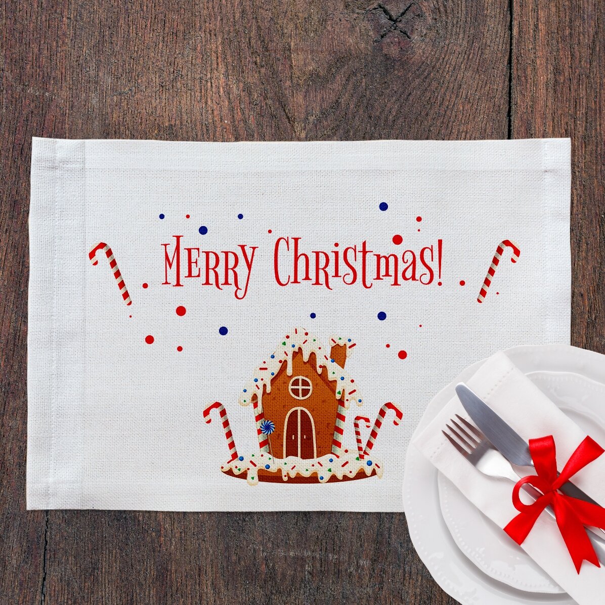 Soporte para plato personalizado - Gingerbread