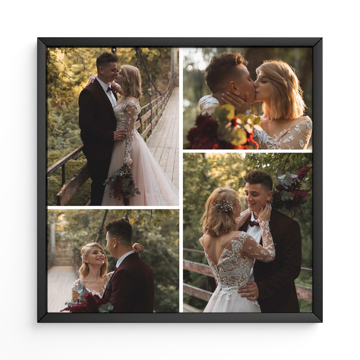 Cuadro personalizado con 4 fotos