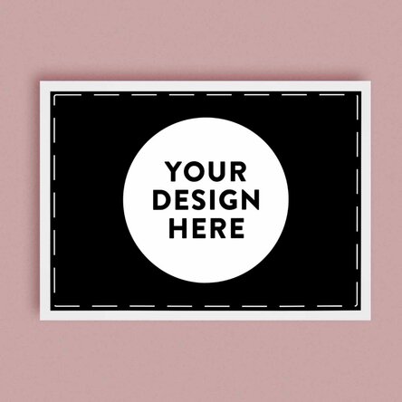 Personalised canvas with your graphics - Landscape
