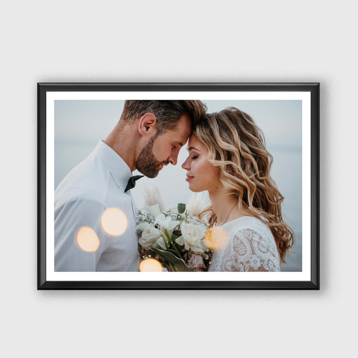 Cuadro personalizado con una foto en formato apaisado