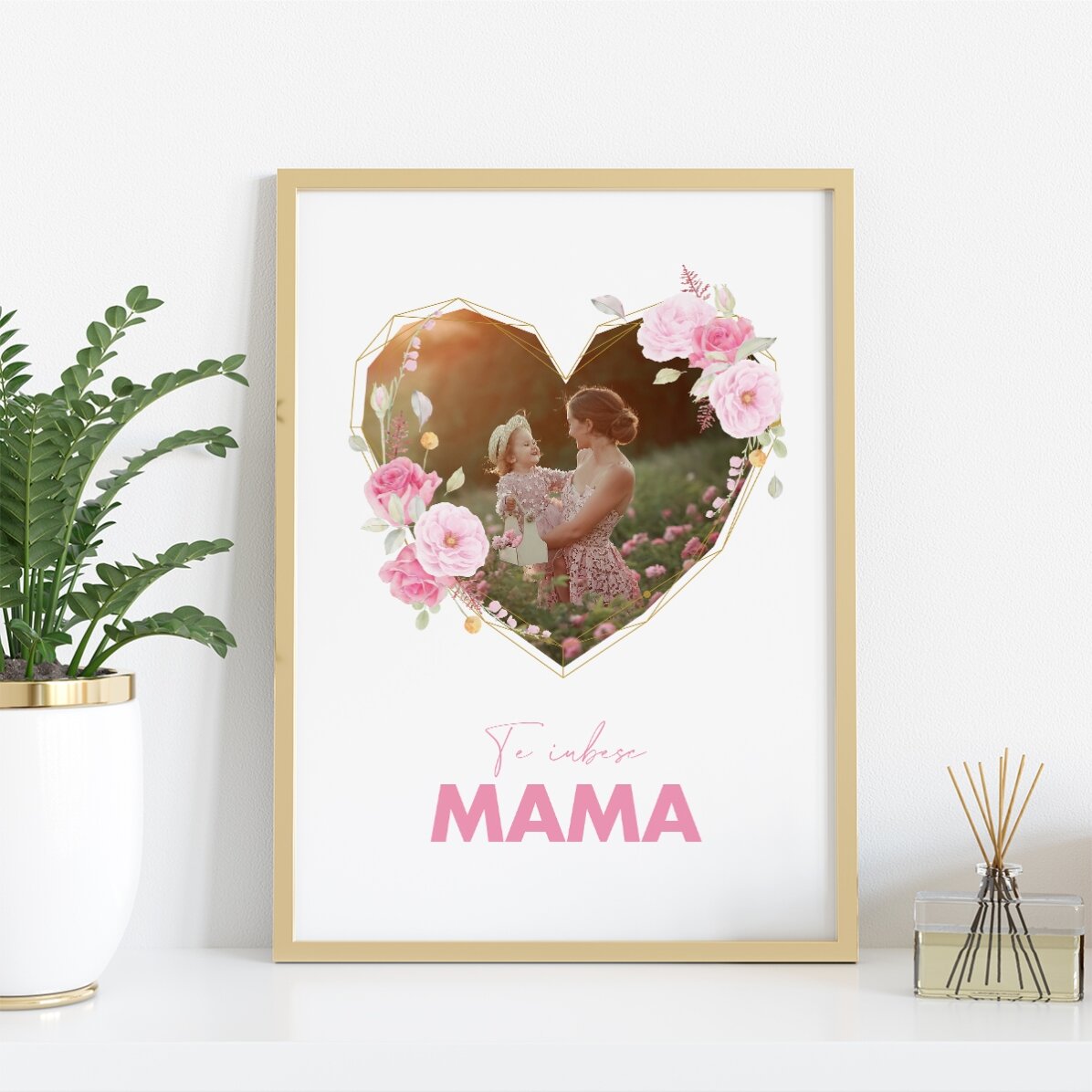 Cuadro personalizado con foto y texto - From my heart