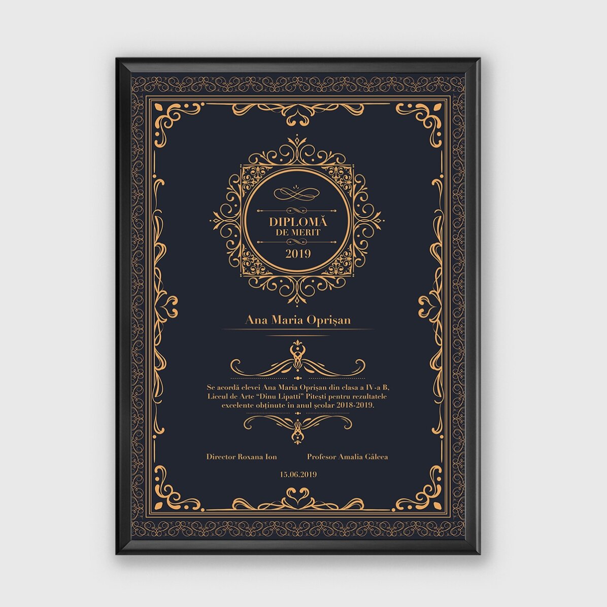 Cuadro personalizado - Diploma