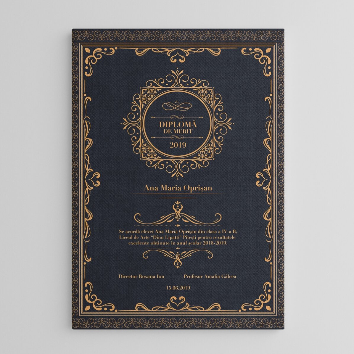 Cuadro personalizado - Diploma