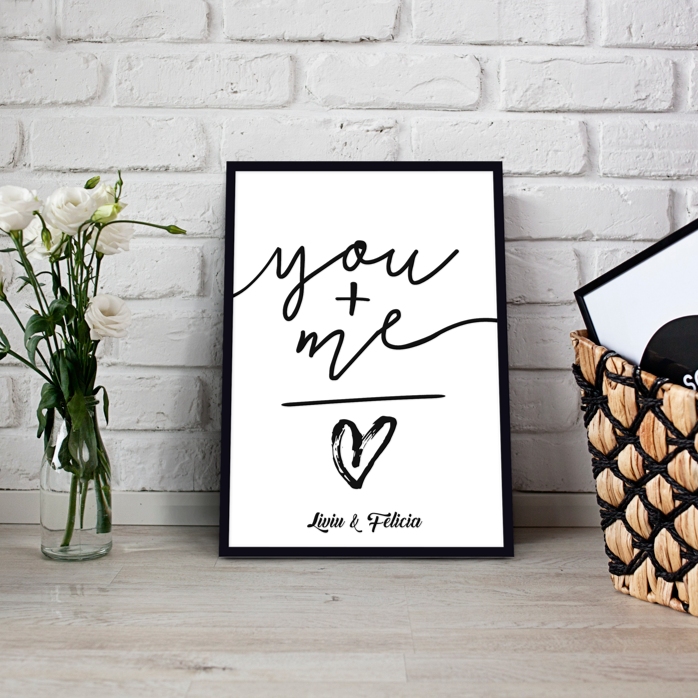 Cuadro personalizado - tú + yo