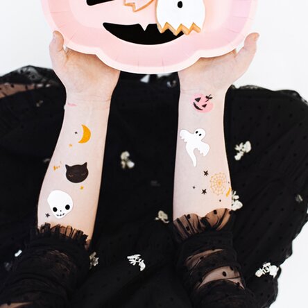 Temporary Halloween tattoos