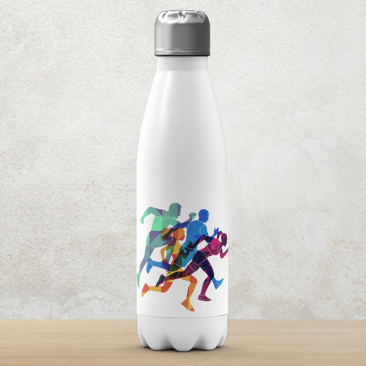 Termo con base blanca personalizado con nombre - Runner