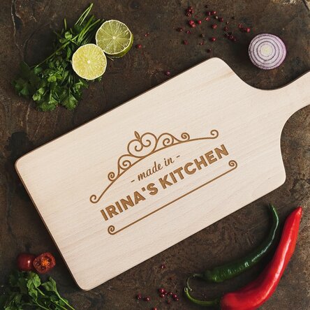 Customised chopping board - Made in Kitchen