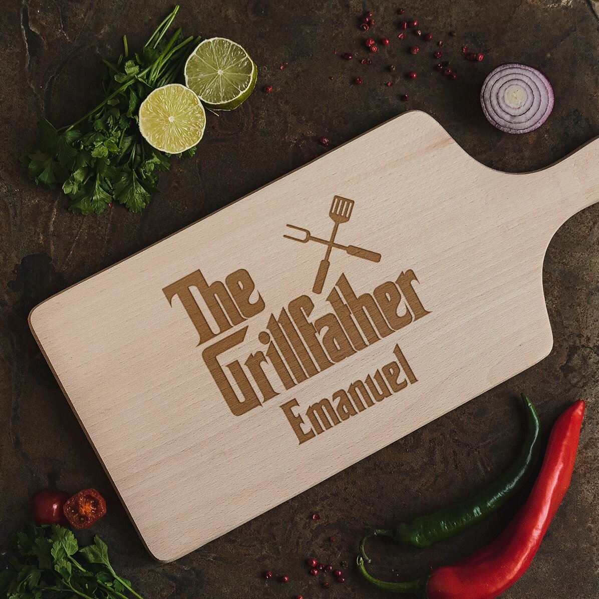 Tabla de cortar personalizada - The Grillfather