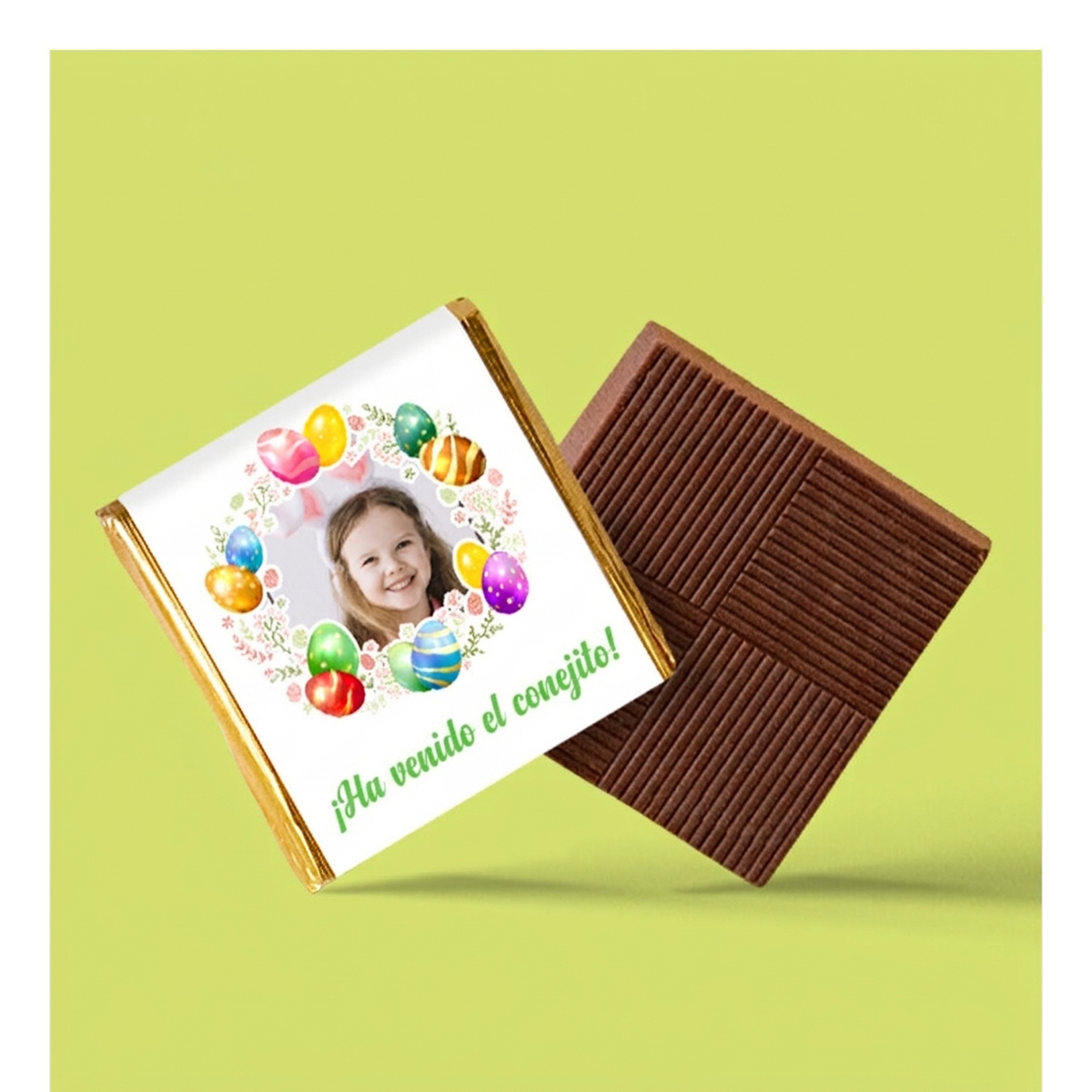 Mini bombones personalizados de Pascua