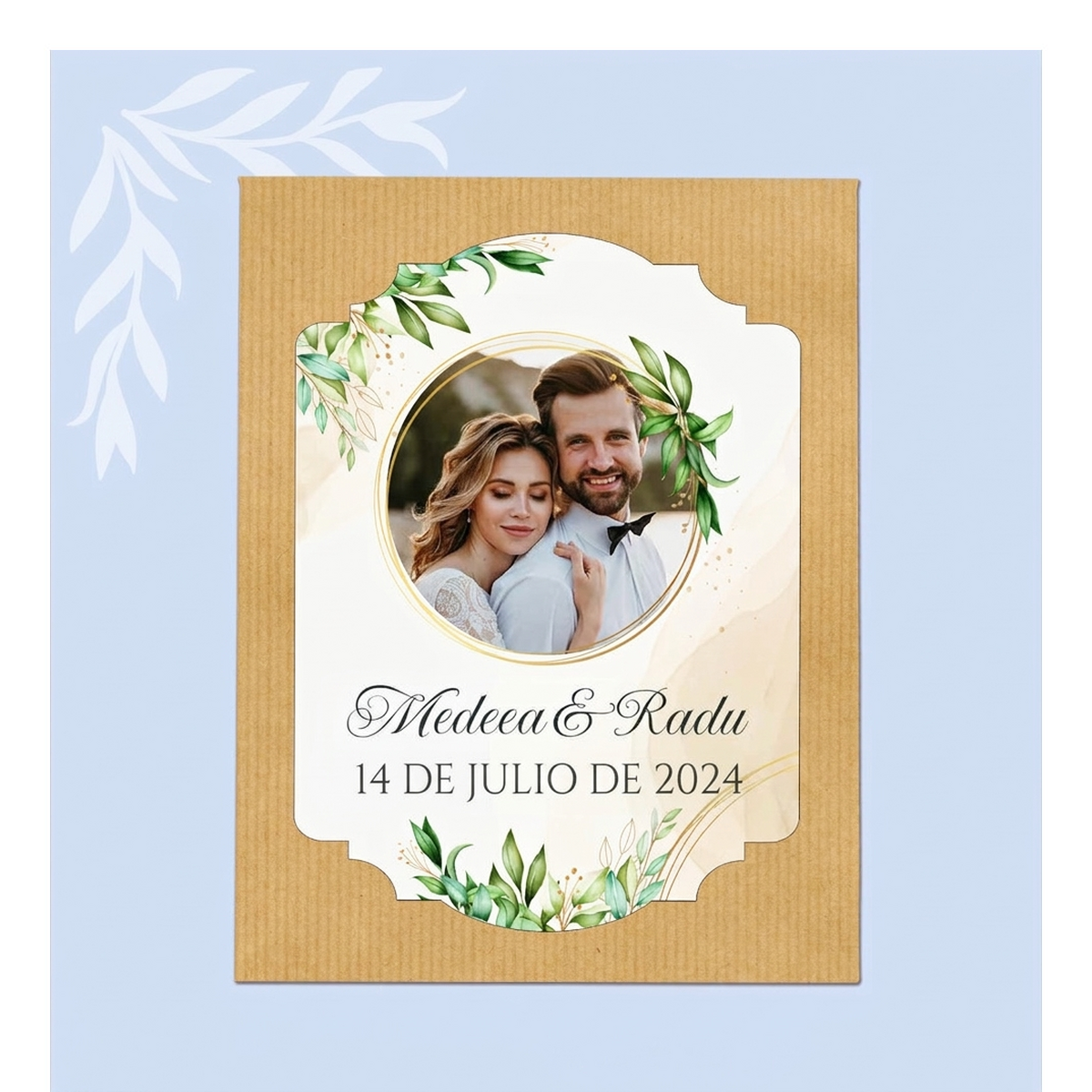Detalles de boda plantables personalizados