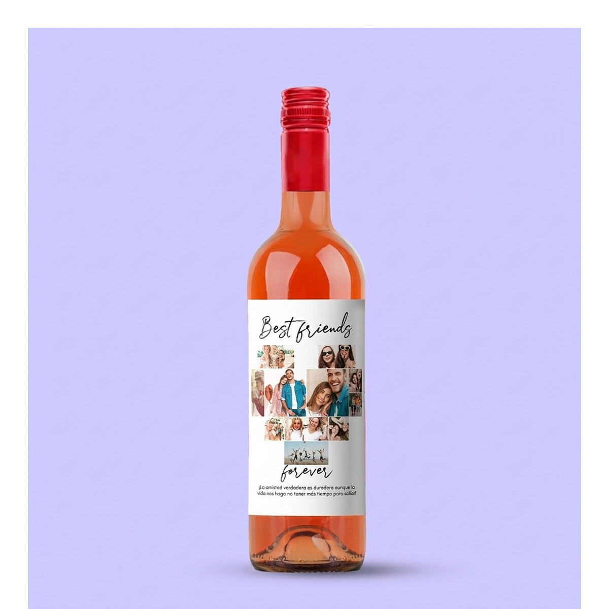 Vinos personalizados con fotos y texto