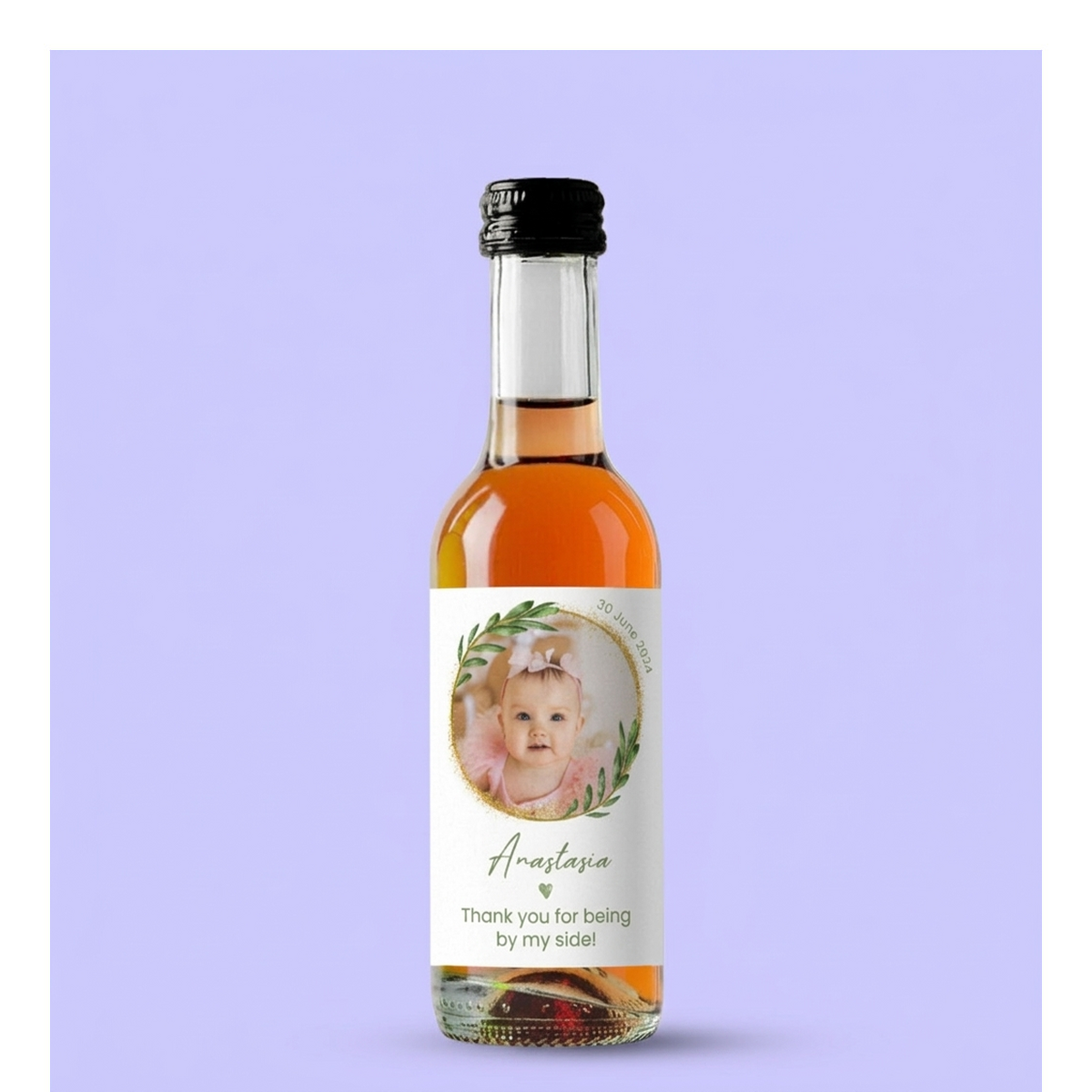Vinos personalizados para un bautizo