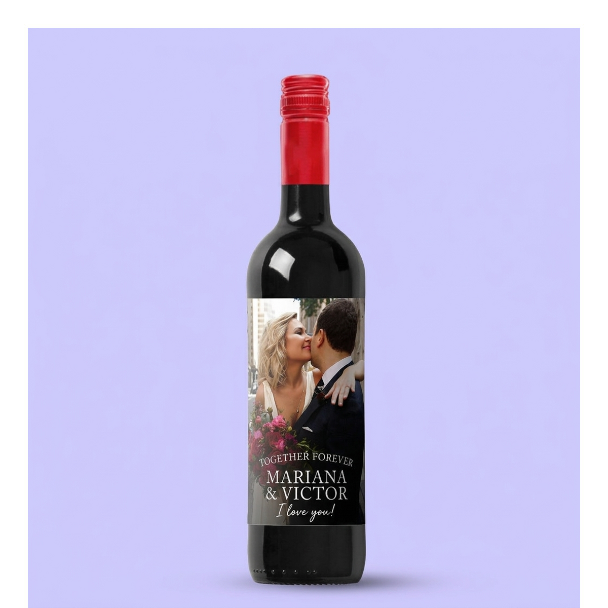 Vinos personalizados para el aniversario de una relación
