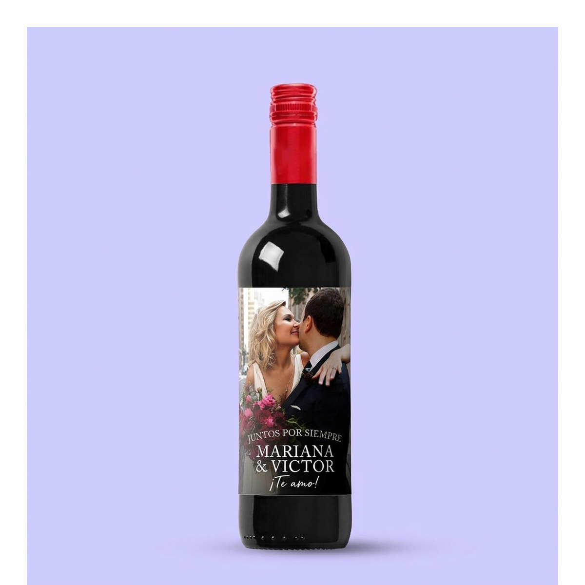 Vinos personalizados para el aniversario de una relación