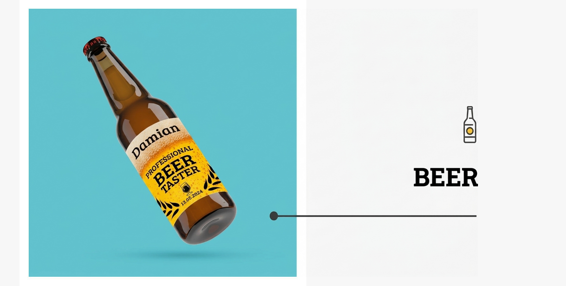 Cerveza artesanal personalizada