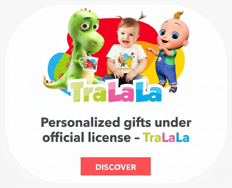 Regalos personalizados con licencia oficial - TraLaLa