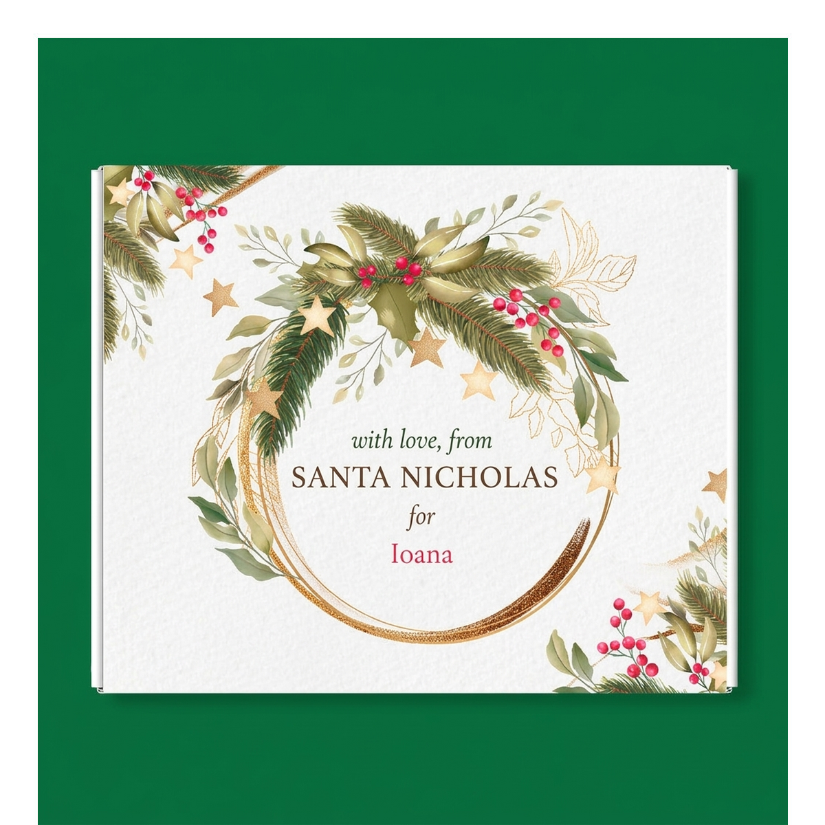 Cajas de bombones personalizadas de San Nicolás