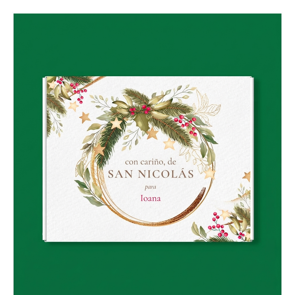 Cajas de bombones personalizadas de San Nicolás