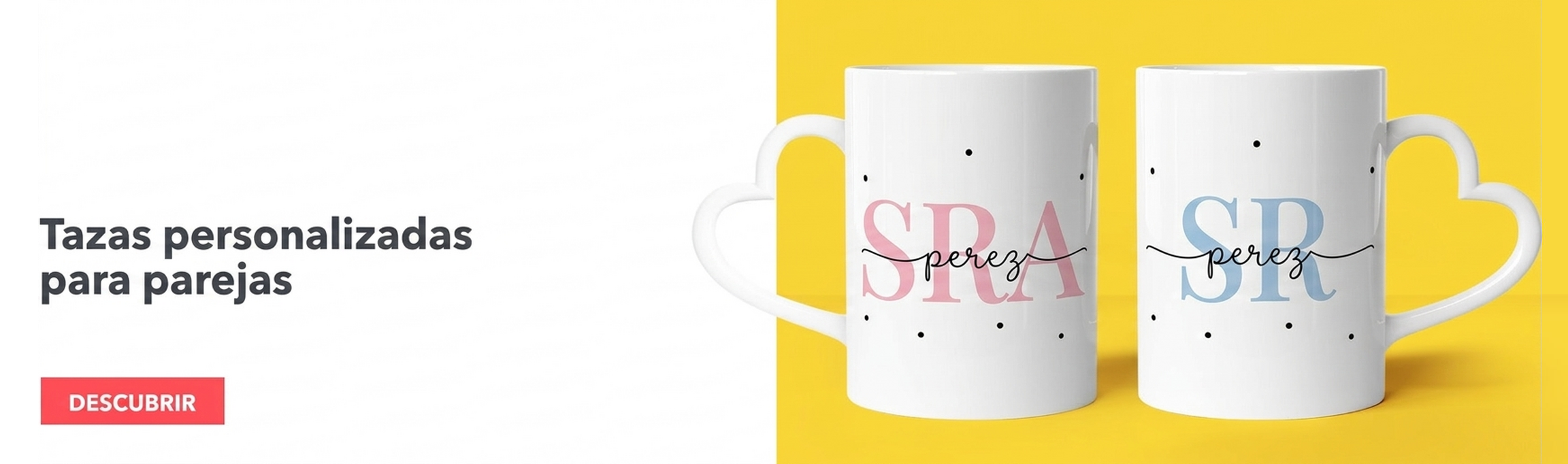 Tazas personalizadas para el aniversario de una relación