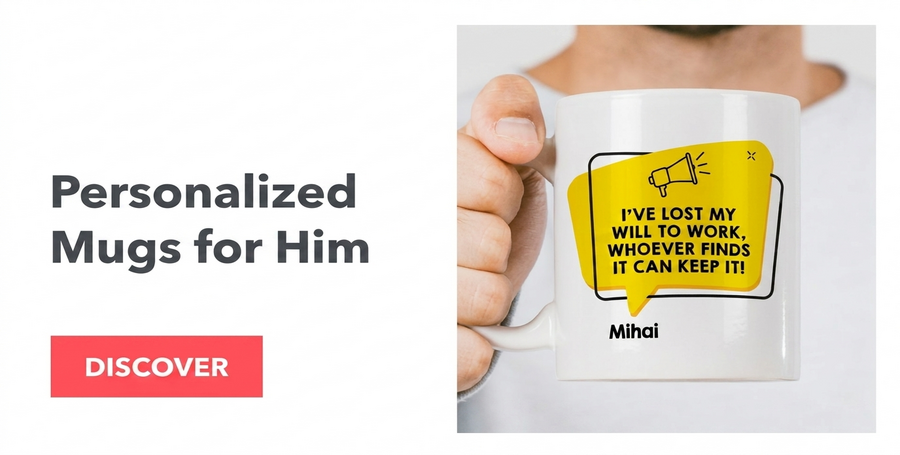 Tazas personalizadas para él