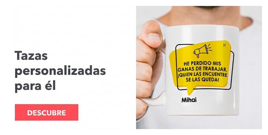 Tazas personalizadas para él
