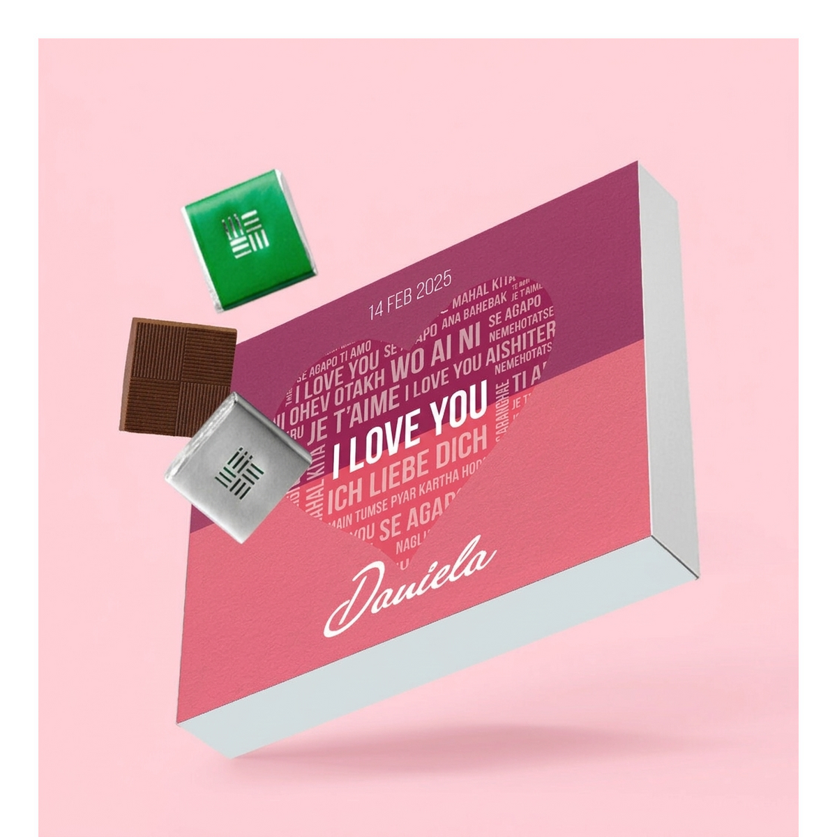Cajas de bombones para San Valentín
