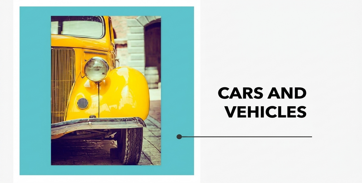 Pósters - Colección de coches y vehículos