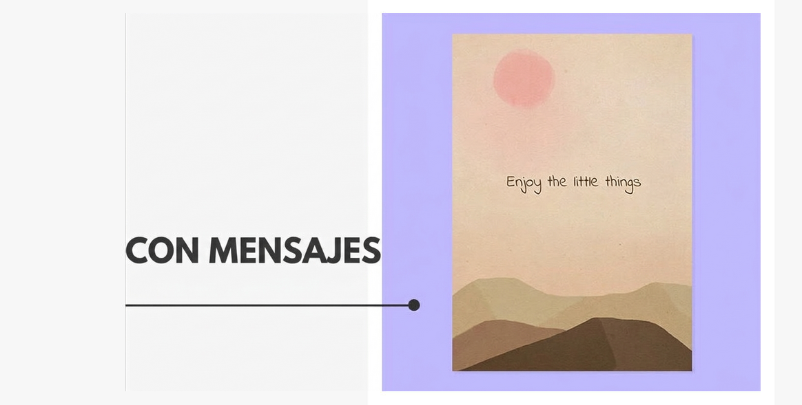 Pósters - Colección con mensajes