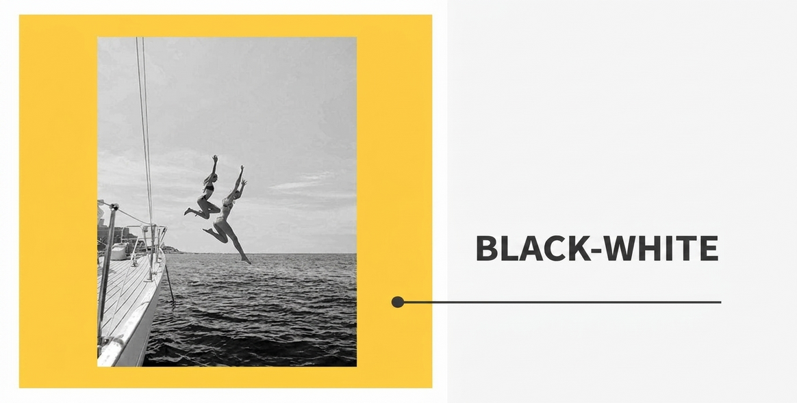 Pósters - Colección en blanco y negro