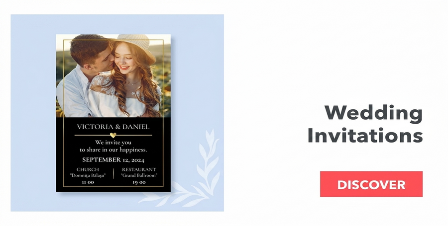 Invitaciones personalizadas para la boda