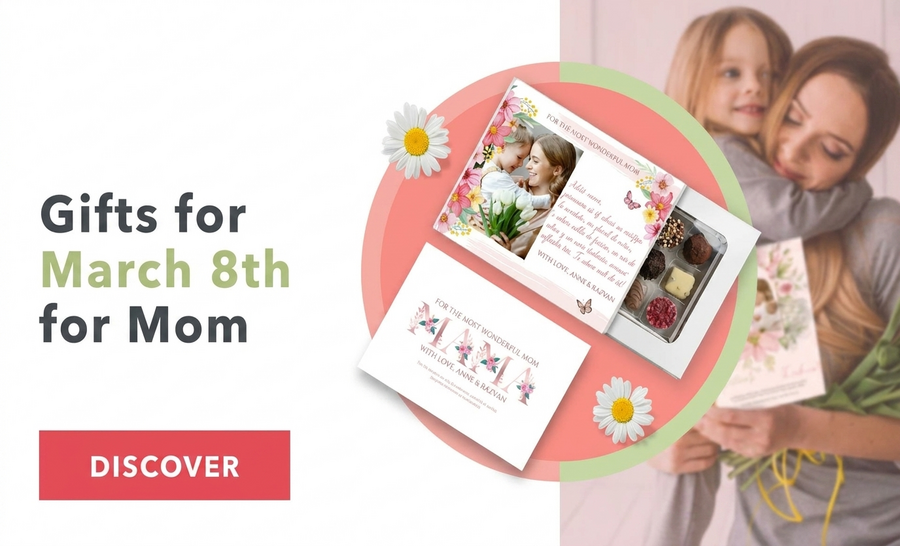 Regalos personalizados para el 8 de marzo para mamá