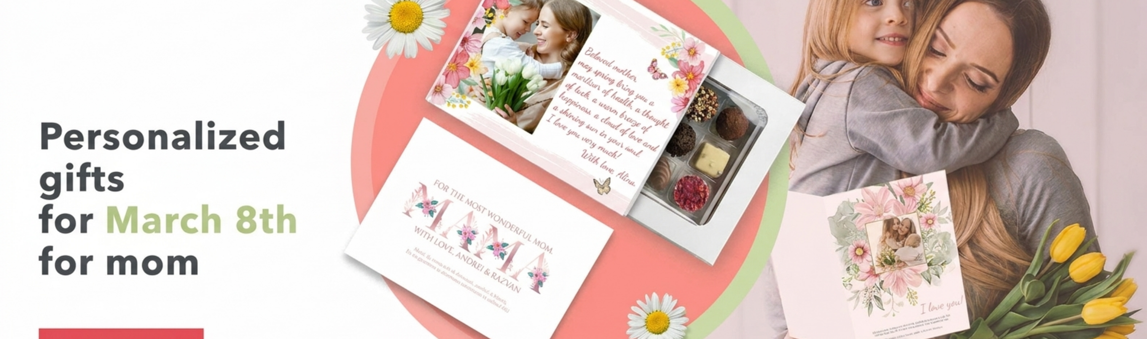 Regalos personalizados para el 8 de marzo para mamá