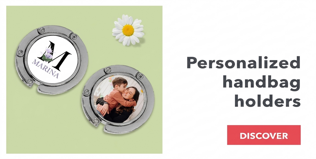 Soportes personalizados para bolsas de mesa