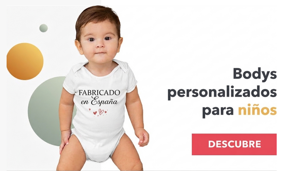 Bodys personalizados para niños
