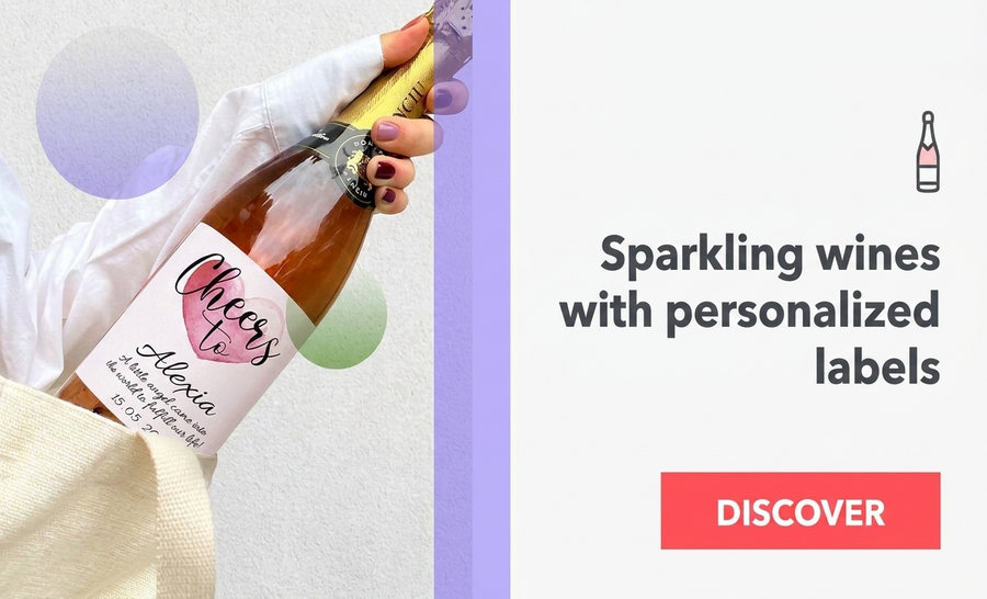Vinos espumosos personalizados