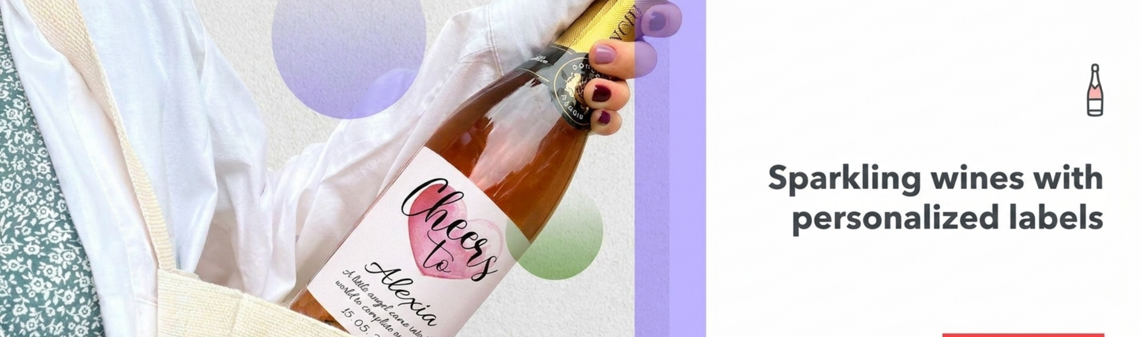 Vinos espumosos personalizados