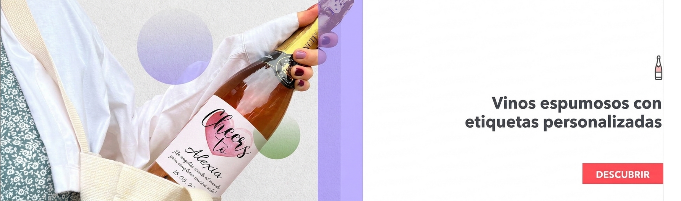 Vinos espumosos personalizados