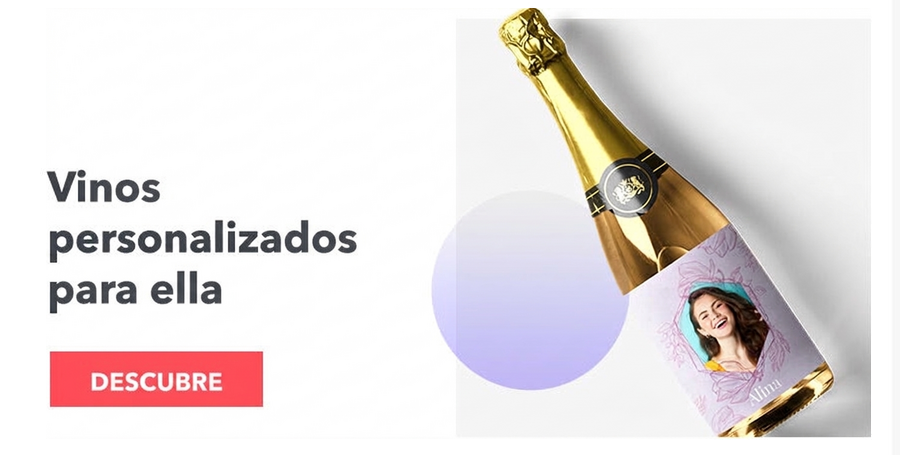 Vinos personalizados para ella
