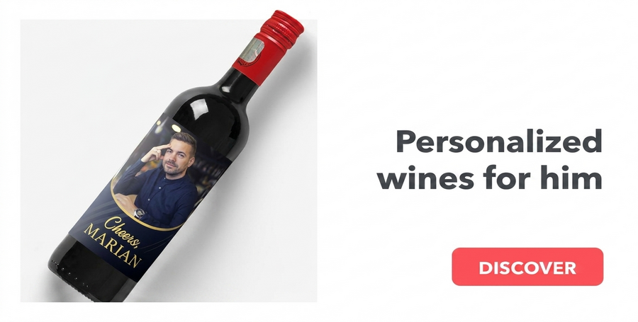 Vinos personalizados para él