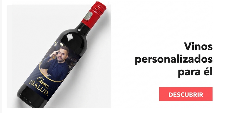 Vinos personalizados para él