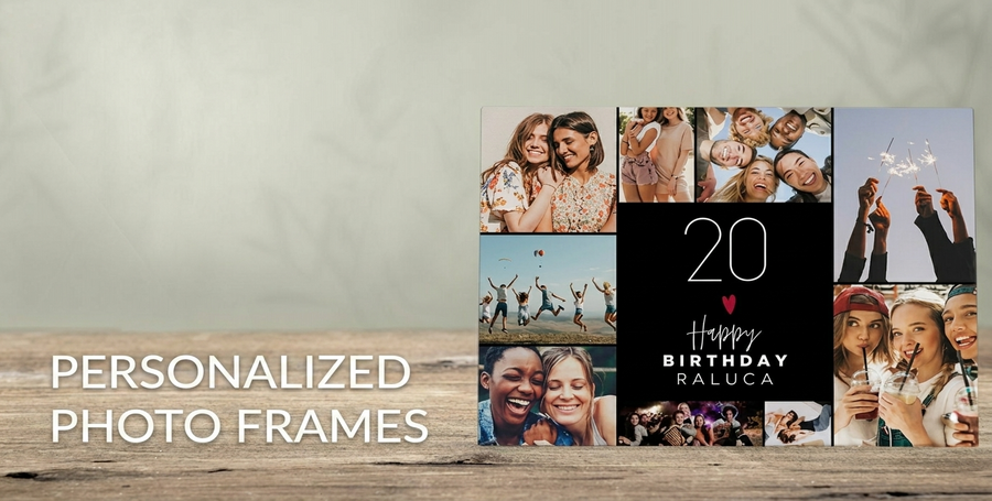 Marcos de fotos personalizados