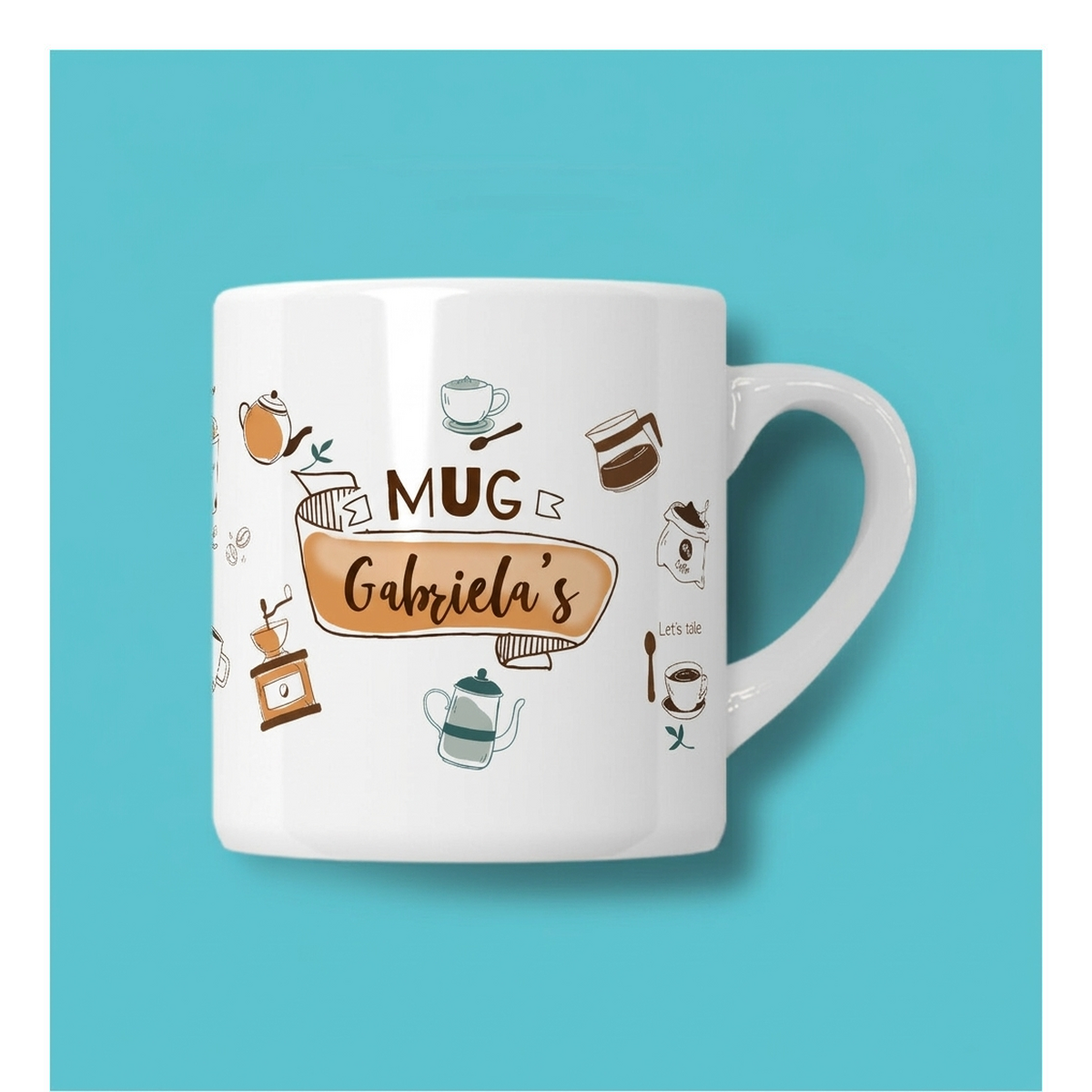 Tazas de café espresso personalizadas