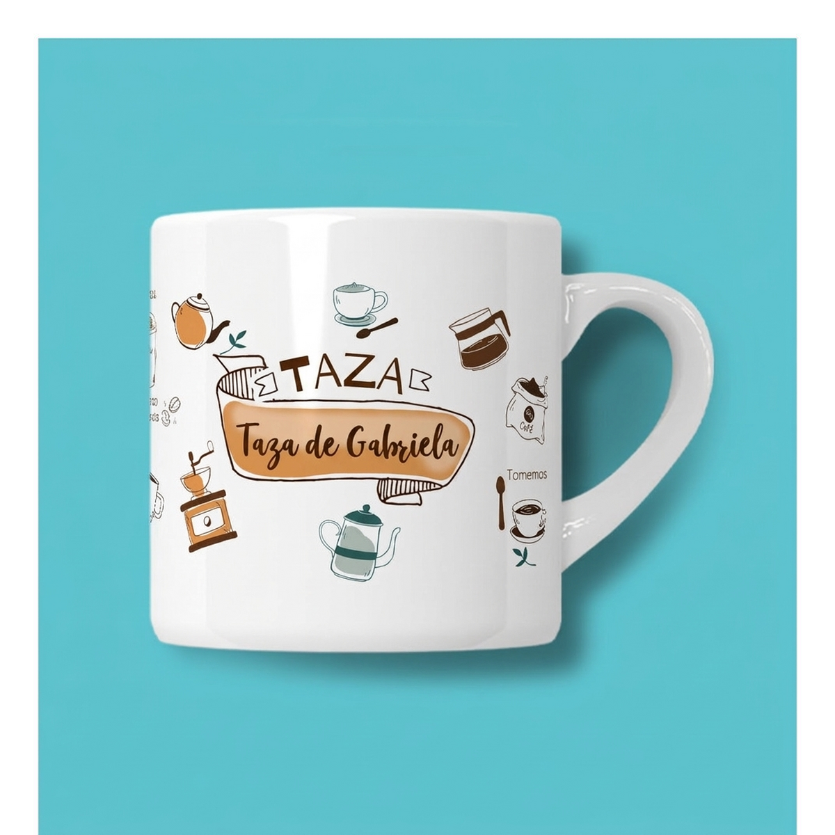 Tazas de café espresso personalizadas