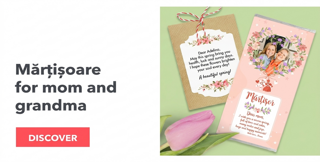 Regalos de Martisor para la madre y la abuela