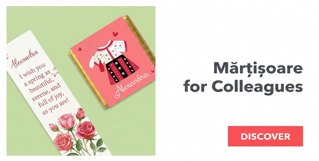 Regalos de Martisori para las compañeras