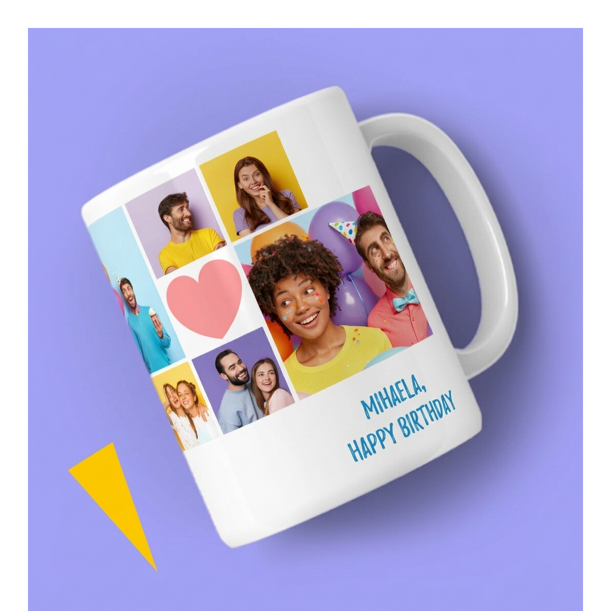 Tazas personalizadas para un cumpleaños