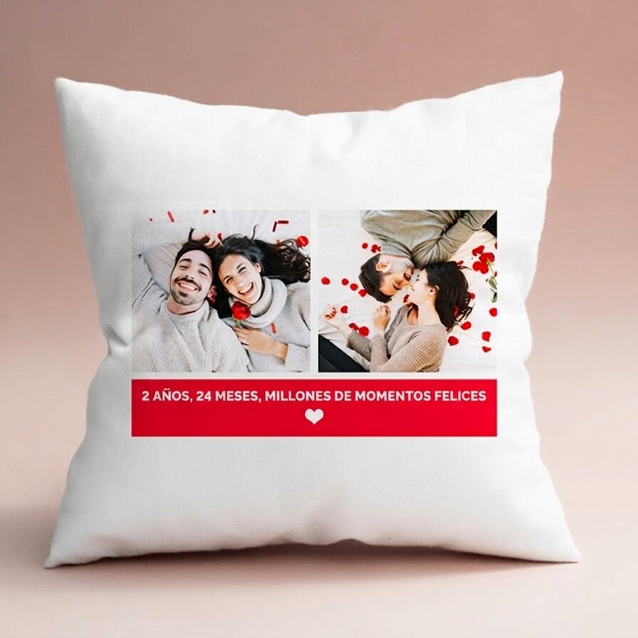 Cojines personalizados para tu novia
