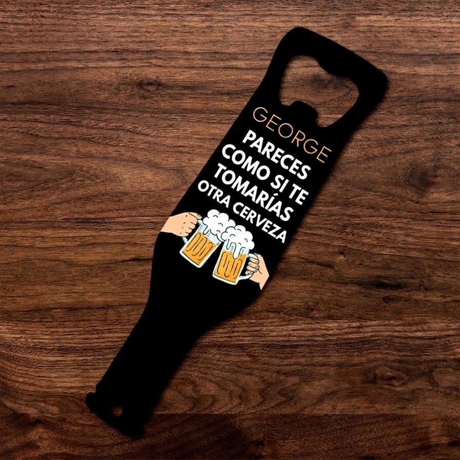 Abridores y sacacorchos personalizados para él