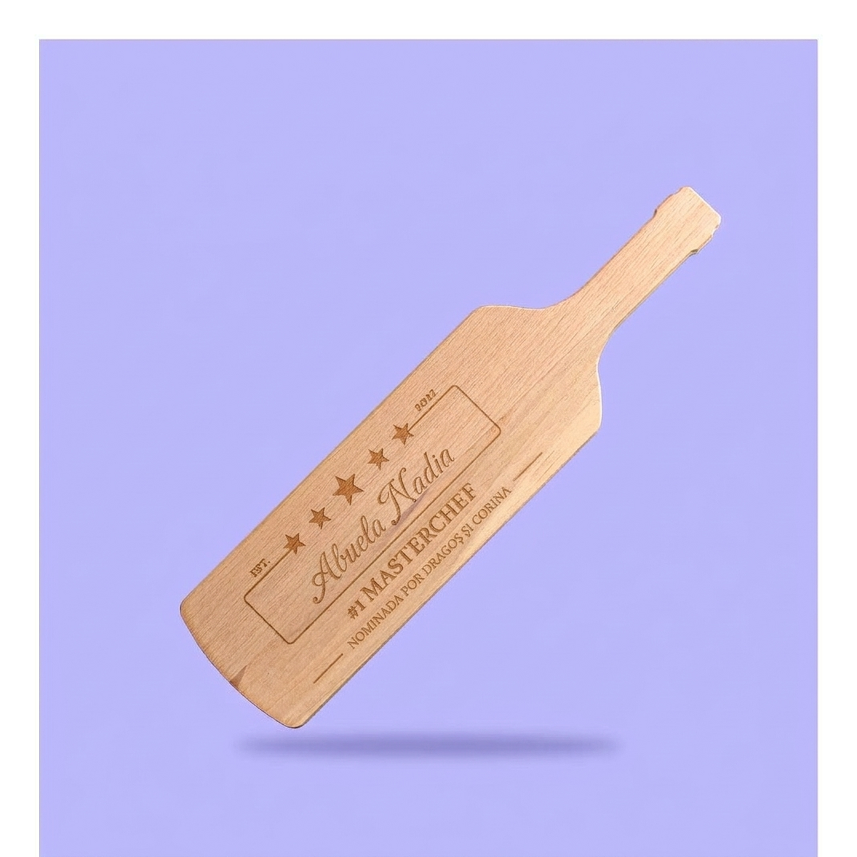 Tablas de cortar con forma de botella personalizadas